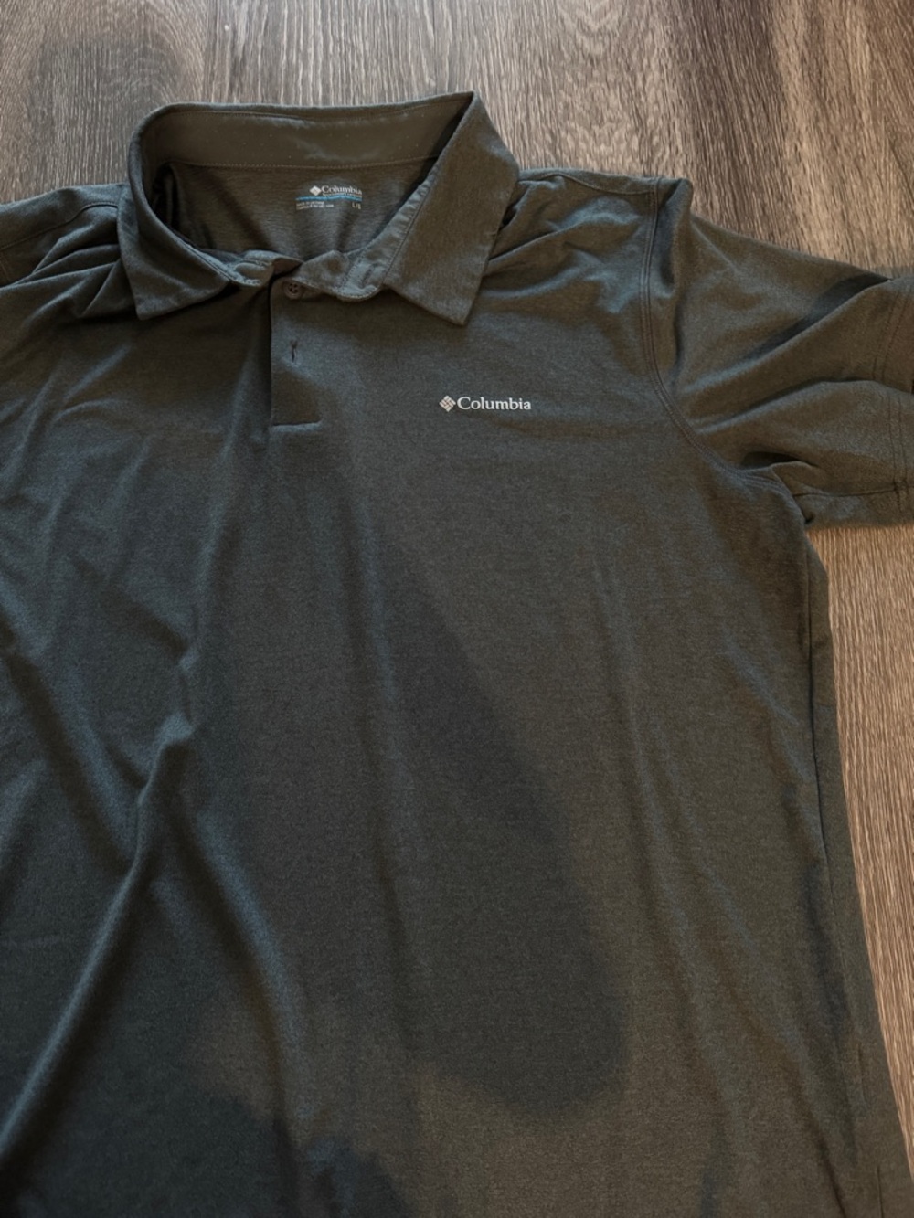 Omni-Wick Gray Columbia Polo